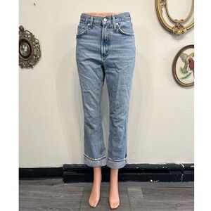 AGOLDE Fran Straight Leg Jeans High Rise Dimension 24